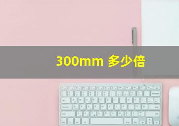 300mm 多少倍